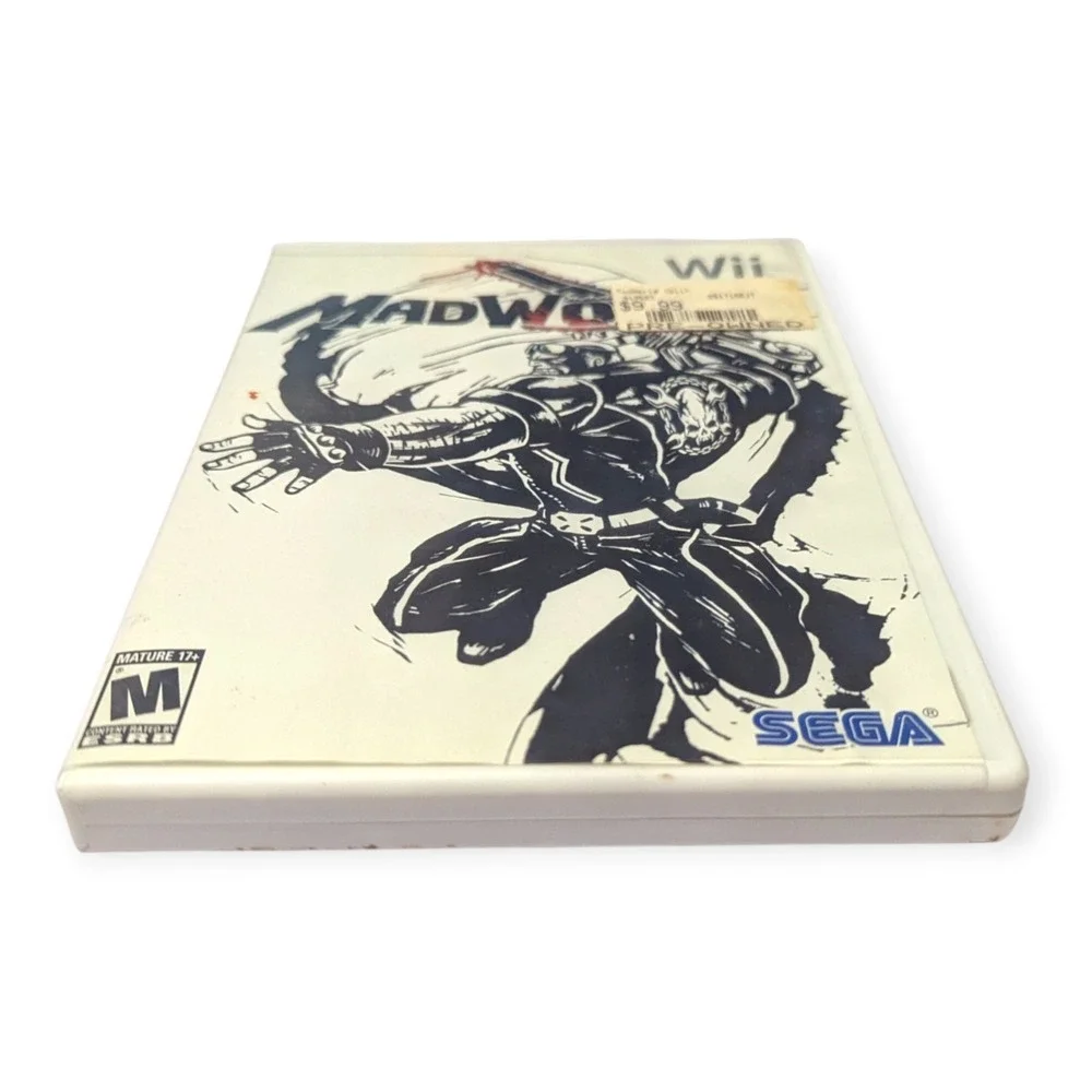 MadWorld Nintendo Wii SEGA Action Game CIB Complete with Manual PlatinumGames